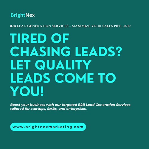 B2B lead generation services